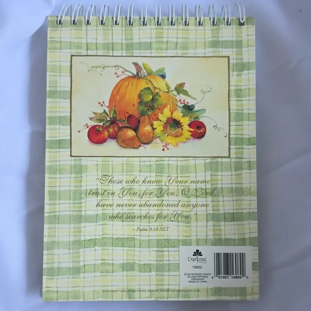 DaySpring Recipe Book Spiral Bound English Nonfiction Cooking Cookbook